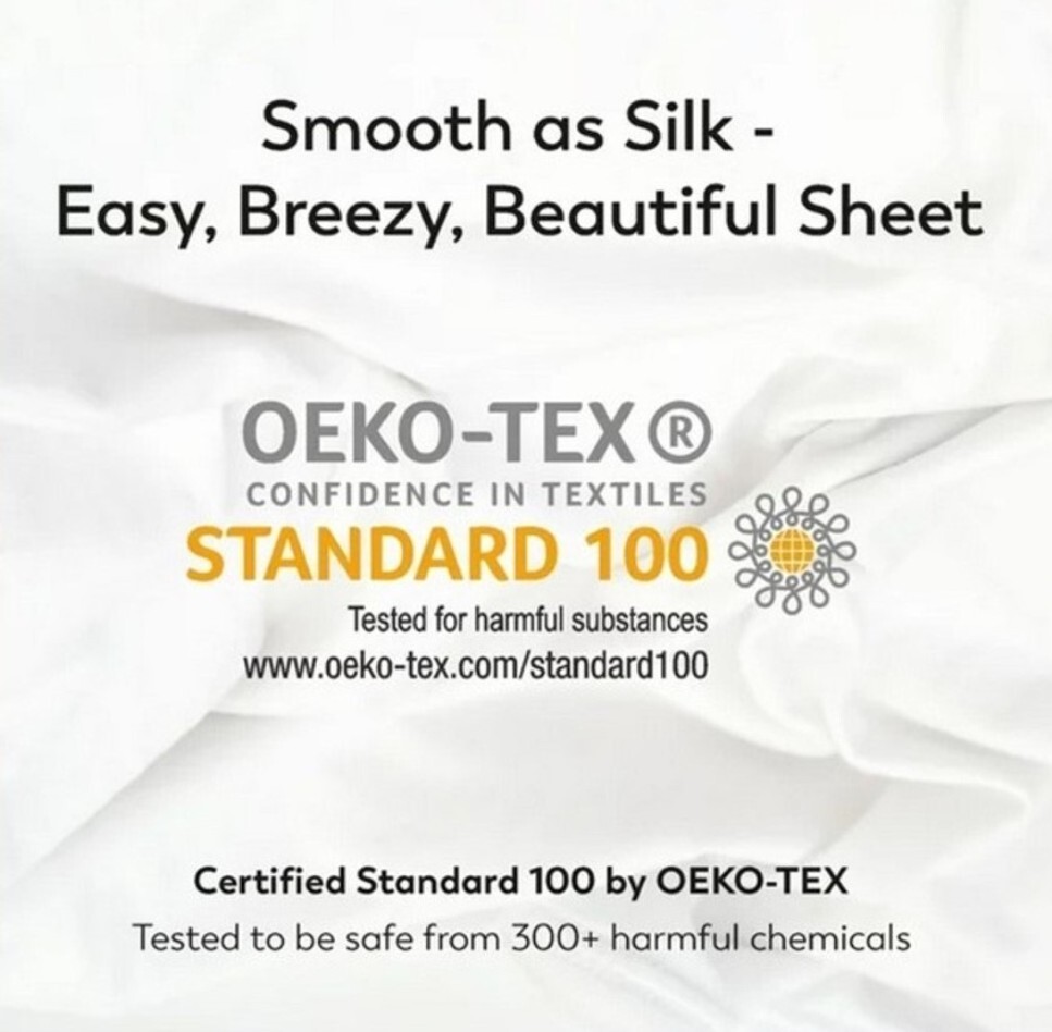 2 Pack -Pillowcase Set Better Homes & Garden 300 TC Solid White Cotton