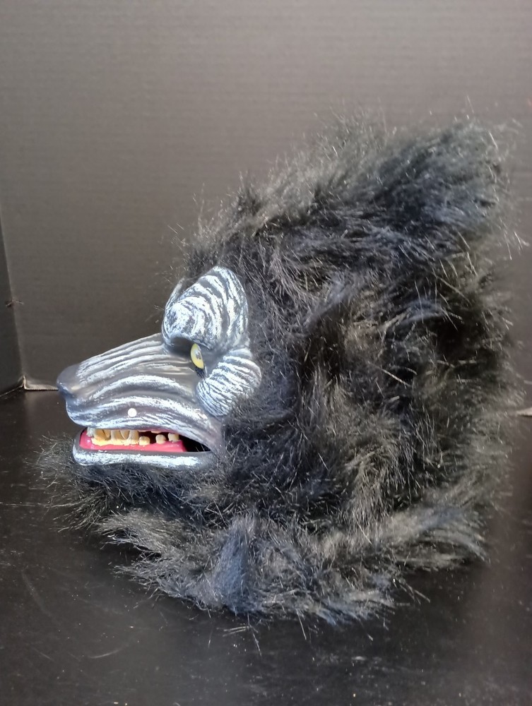 Halloween Werewolf Mask Movable Jaw Full Head Pullover