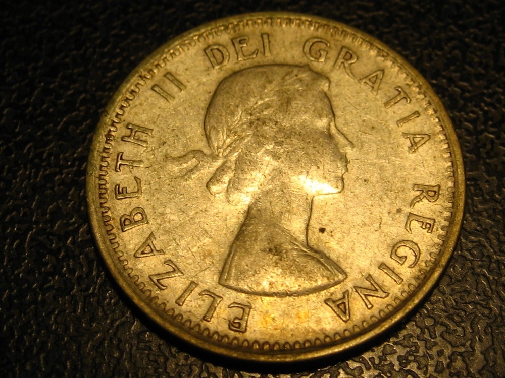1953 SF Canadian Dime