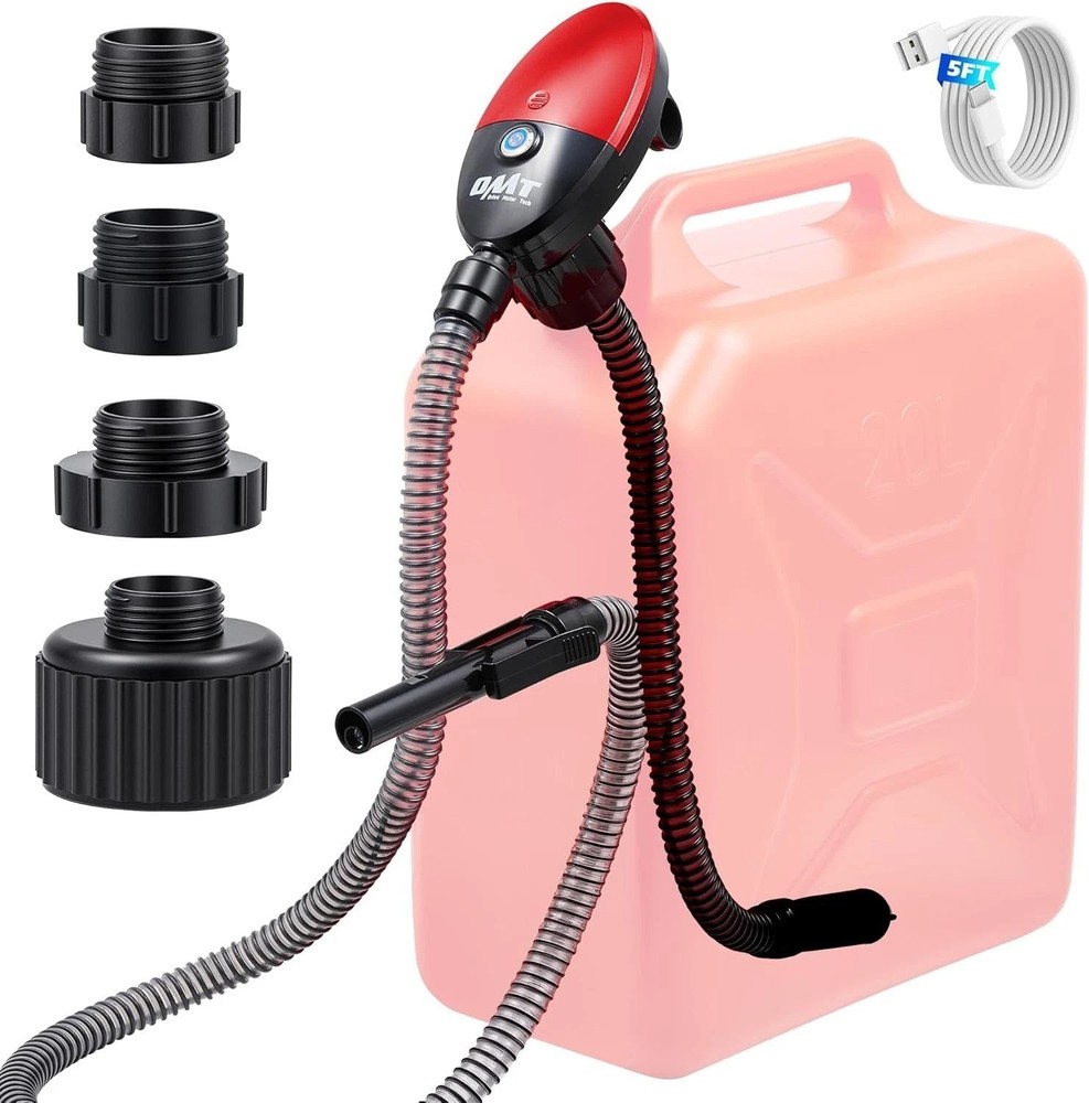 Universal 3.2GPM Fuel Transfer Pump, Lightweight and Automatic Shutoff System