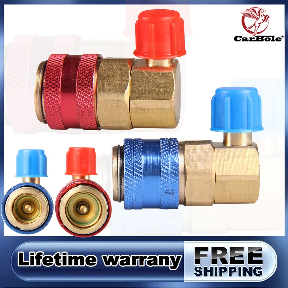 High &Low Conversion Quick Connector Adapter Fitting Coupler Auto Manifold Gauge
