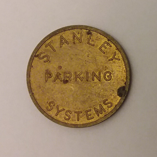 Stanley Systems Houston, TX Parking Token 22mm