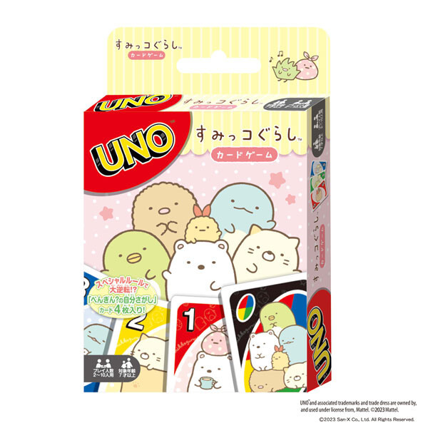 UNO Playing Cards Sumikko Gurashi Card Game Ensky