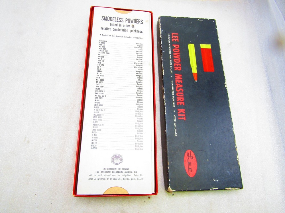 Gun powder measure kit by Lee