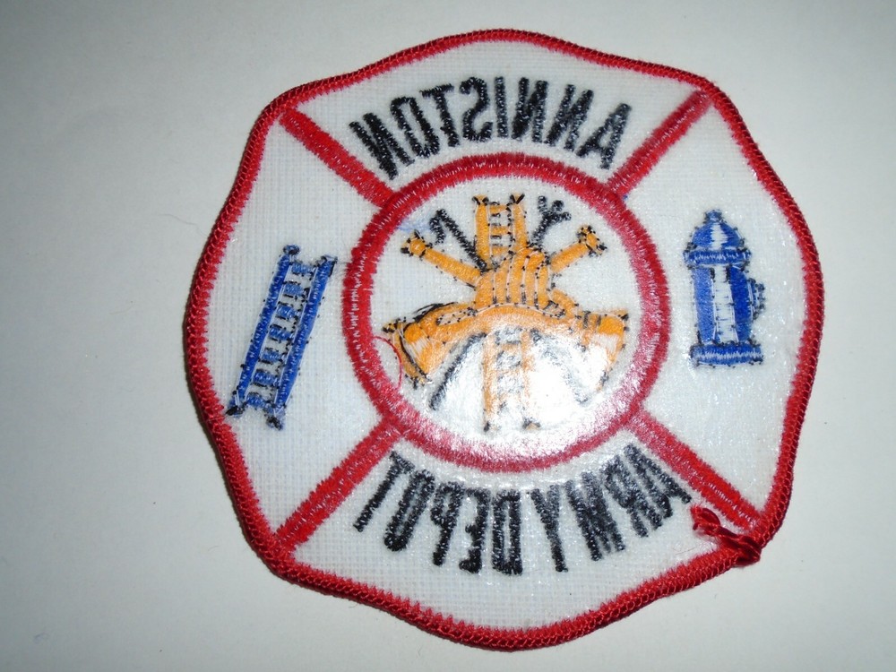 US ANNISTON ARMY DEPOT Merrowed Edge Patch