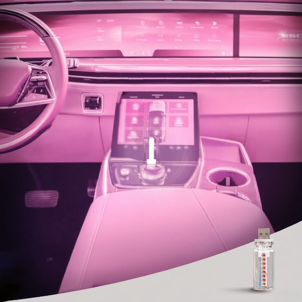 Mini USB Touch Control LED Ambient Light -4 Lighting Modes (Stable/dimmable S...