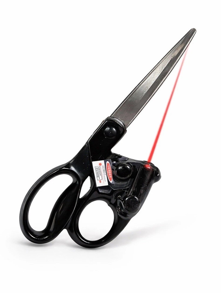 Multifunctional Laser Scissors Cuts Straight Fast Laser Guided Scissors