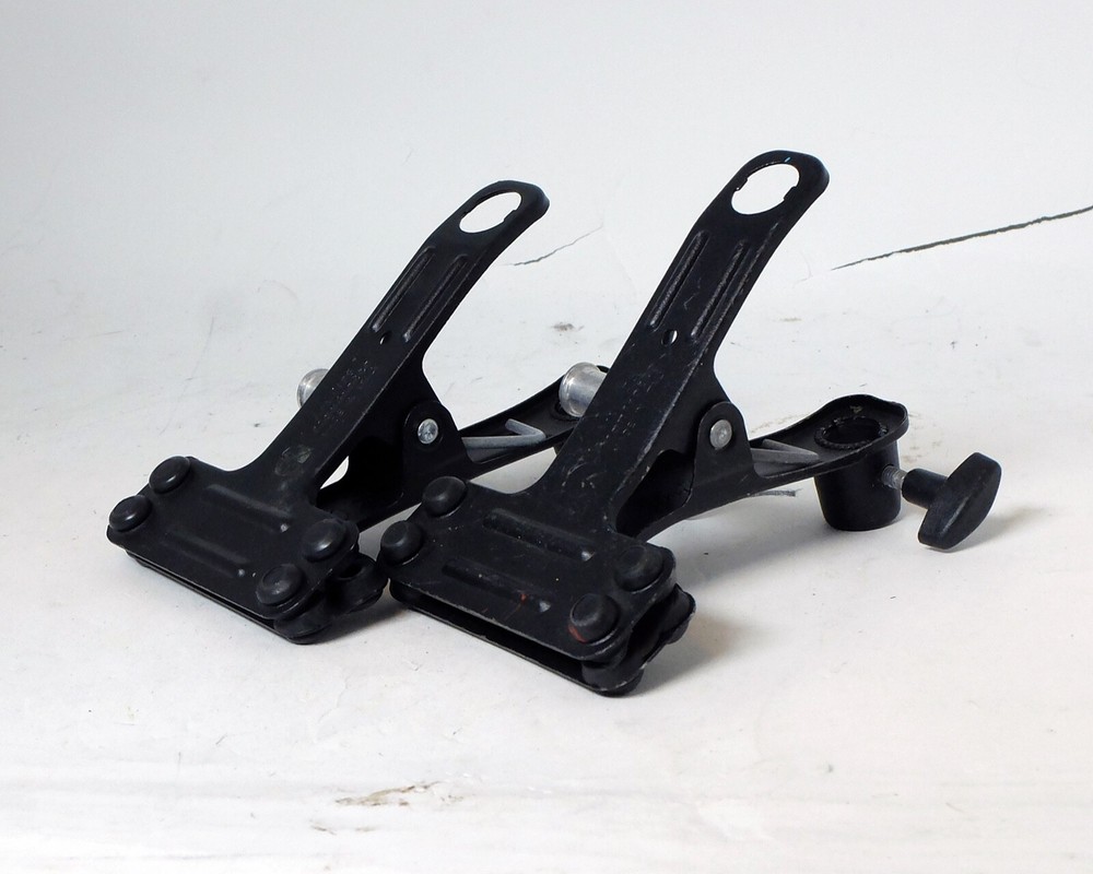 Manfrotto 175 Large Spring Clamp Light Stand Reflector Accessory Used