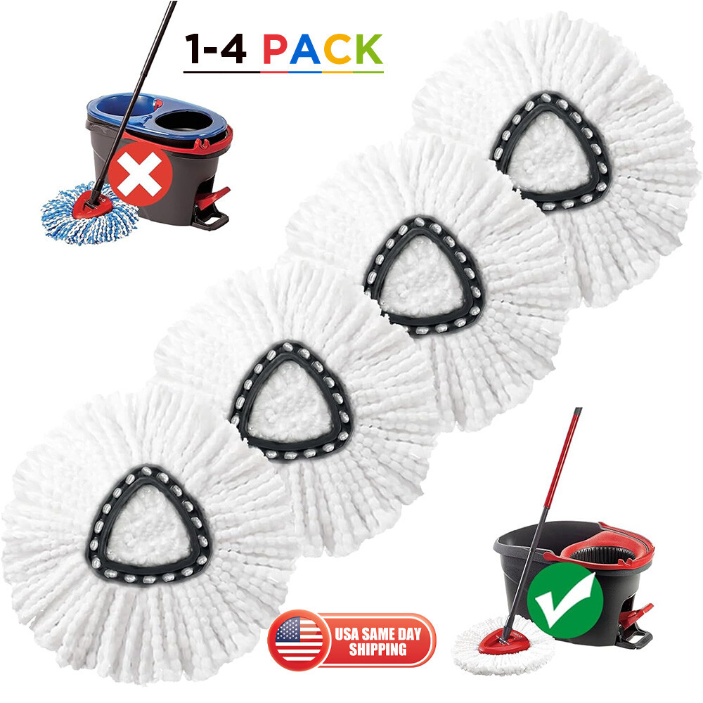 Replacement Microfiber Mop HEAD For O-Cedar Spin Mop Easy Clean Wring Refill