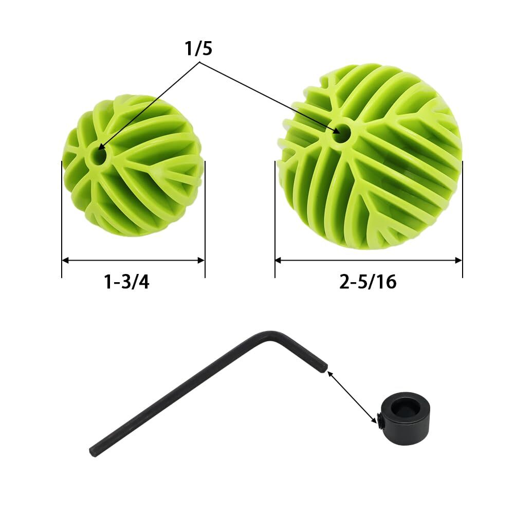 Flex Shank Installer Drill Bit Guide Tools/Cable Bumper Balls for 3/16"...