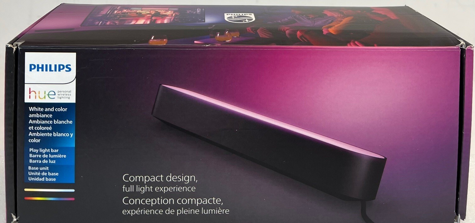 Philips Hue 7820130U7 White & Color Ambiance Smart LED Play Light Bar -FREE S/H