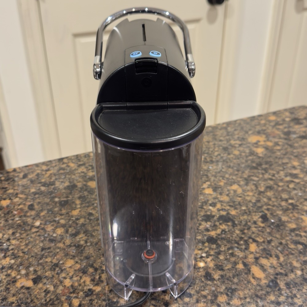 Nespresso Type D60 (Pixie) Coffee Machine Maker Brushed Aluminum/ Black Tested