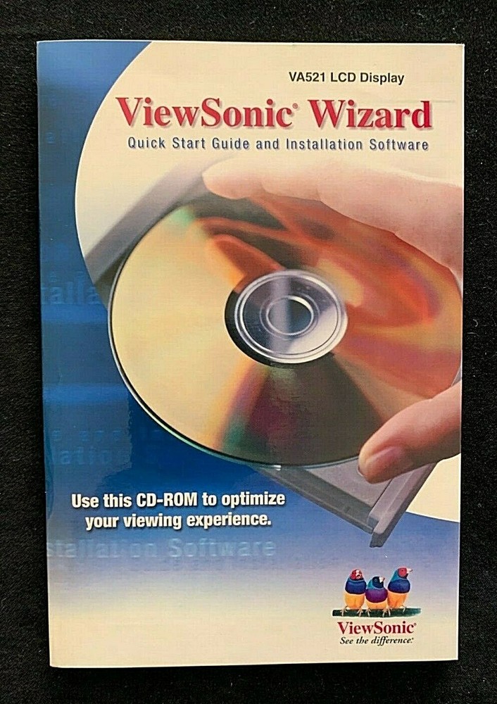 ViewSonic Wizard | VA52 LCD Display | Install Software | PC & Mac Systems