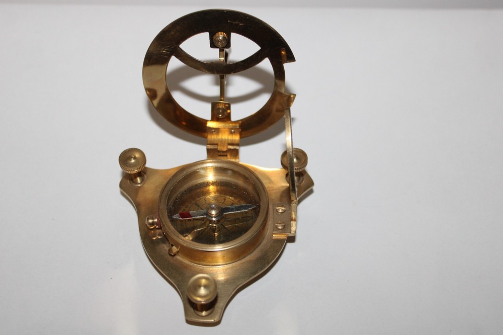 West London Sundial Compass Solid Brass