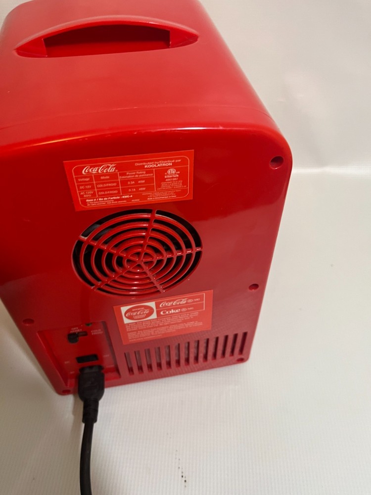 Coca-Cola Red Mini-Refrigerator-Tested