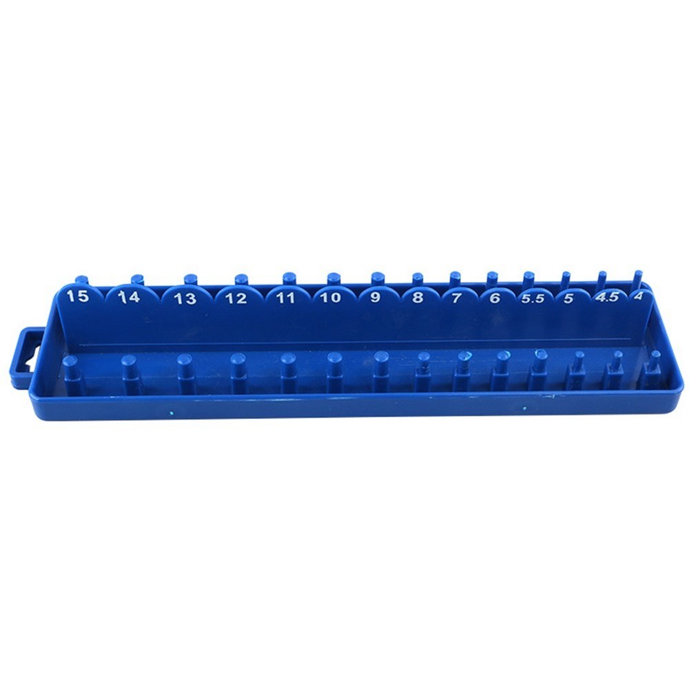 1/4\ Metric Socket Storage Organizer Holder Bracket Plastic Socket Tray Rack