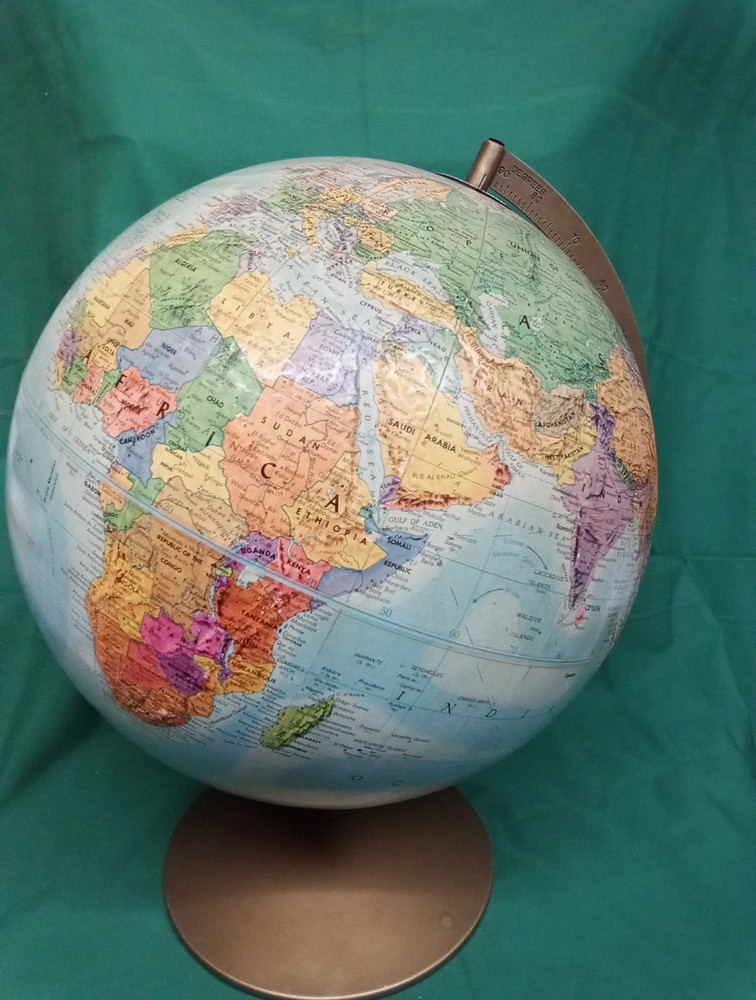 replogle stereo relief globe 12'
