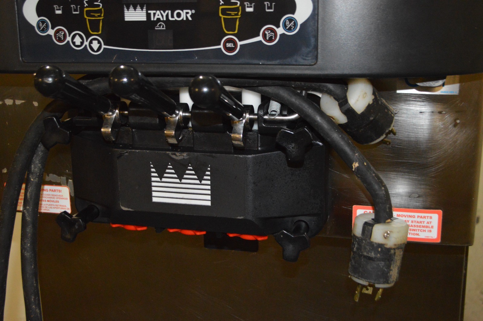 Taylor Crown C717-27 Air Cooled Soft Serve Ice Cream Machine - Single Phase