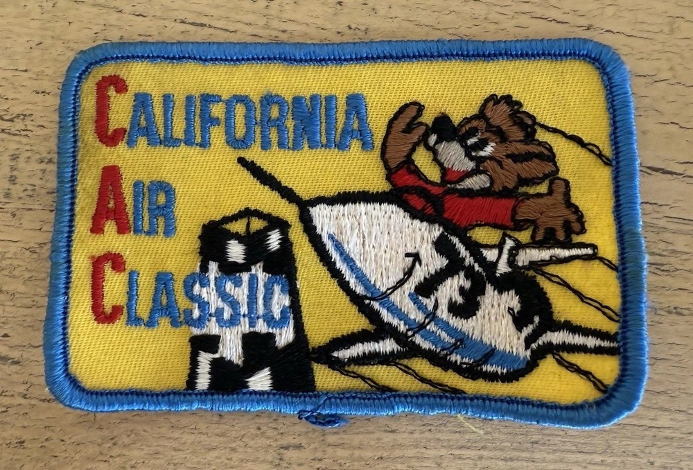 California Air Classics Patch Vintage