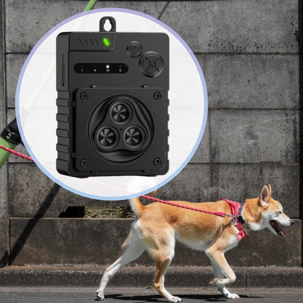 Anti Barking Device Waterproof Behavior Training Tool for Garden Trees Yard