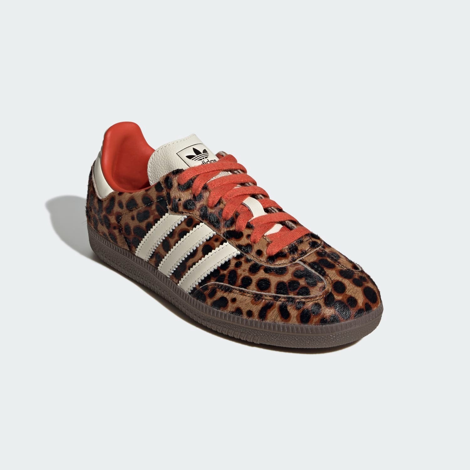 Adidas Originals Samba OG Preloved Red Leopard Rare Lifestyle Women Shoes JI2734