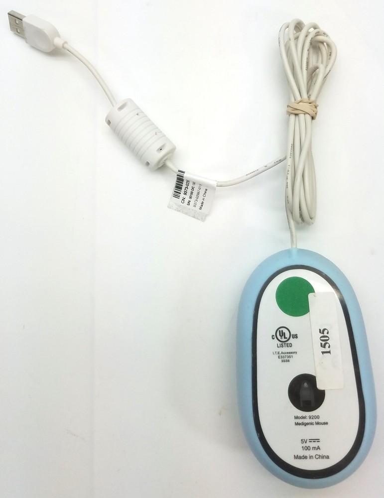 MEDIGENIC MEDICAL SCROLL 9200 MOUSE