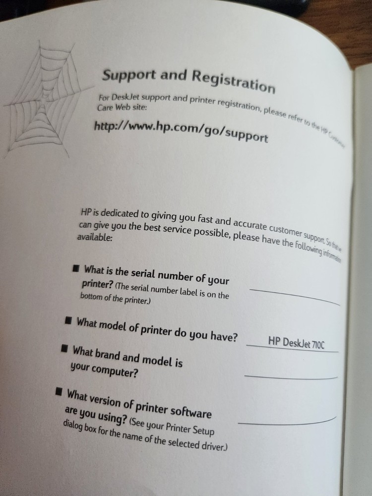 HP DeskJet 710C Series Printer User's Guide Hewlett Packard May 1998