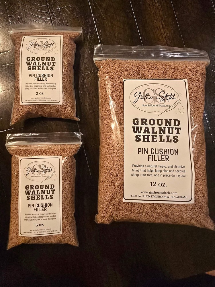 Crushed Walnut Shells for Pin Cushions