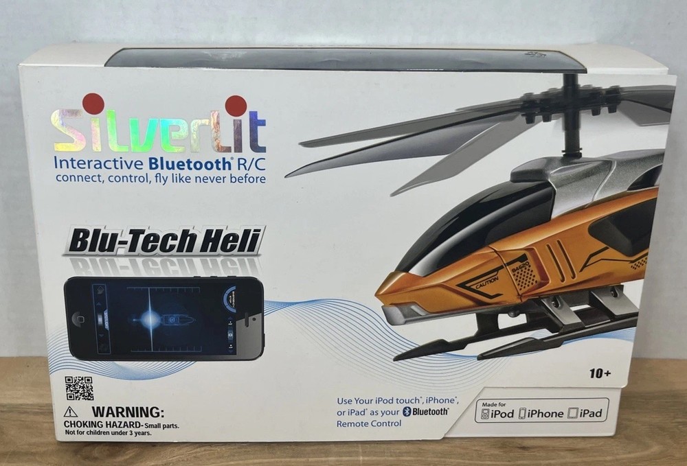 Silverlit Interactive Bluetooth R/C Blu-Tech Helicopter BSH-A B4620 New