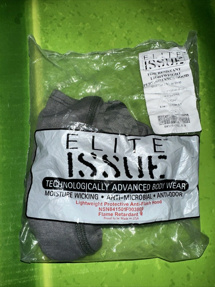 Elite Issue Fire Resistant Lightweight Performance Hood Balaclava NEW