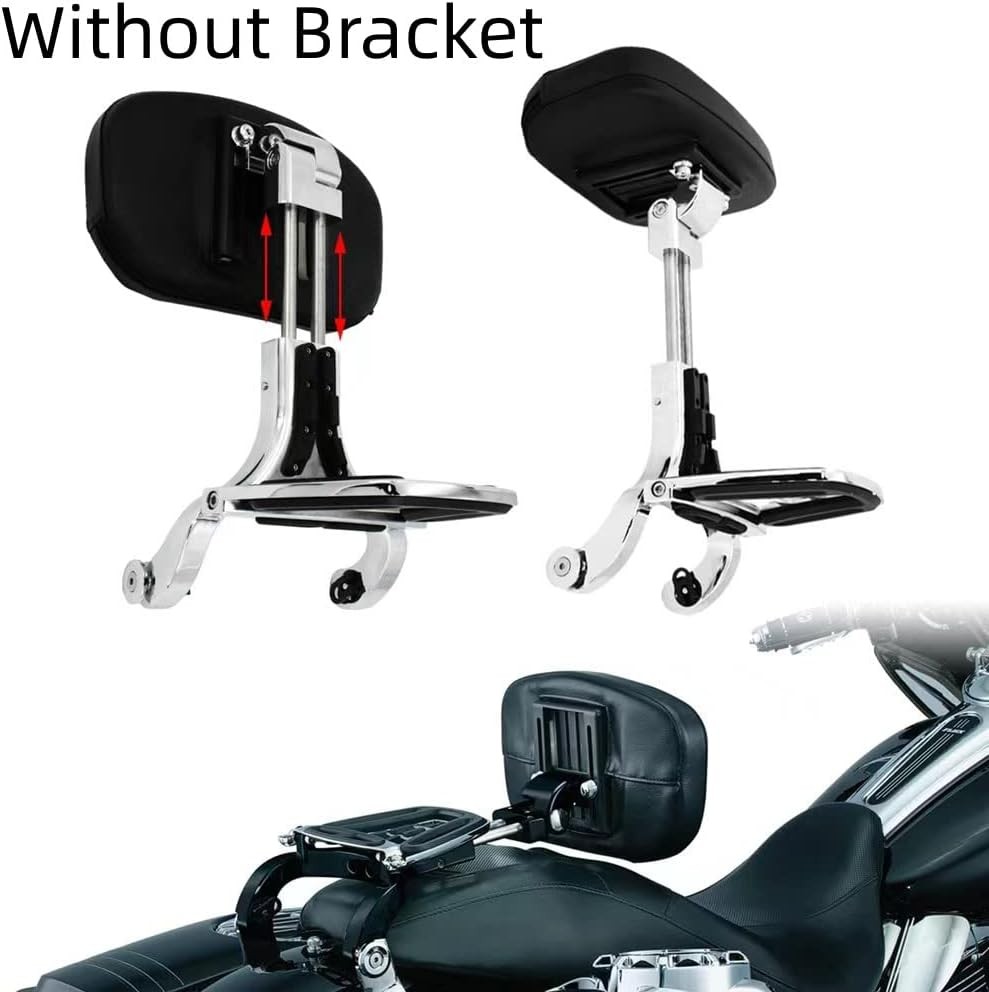Sissy Bar Backrest with Rack