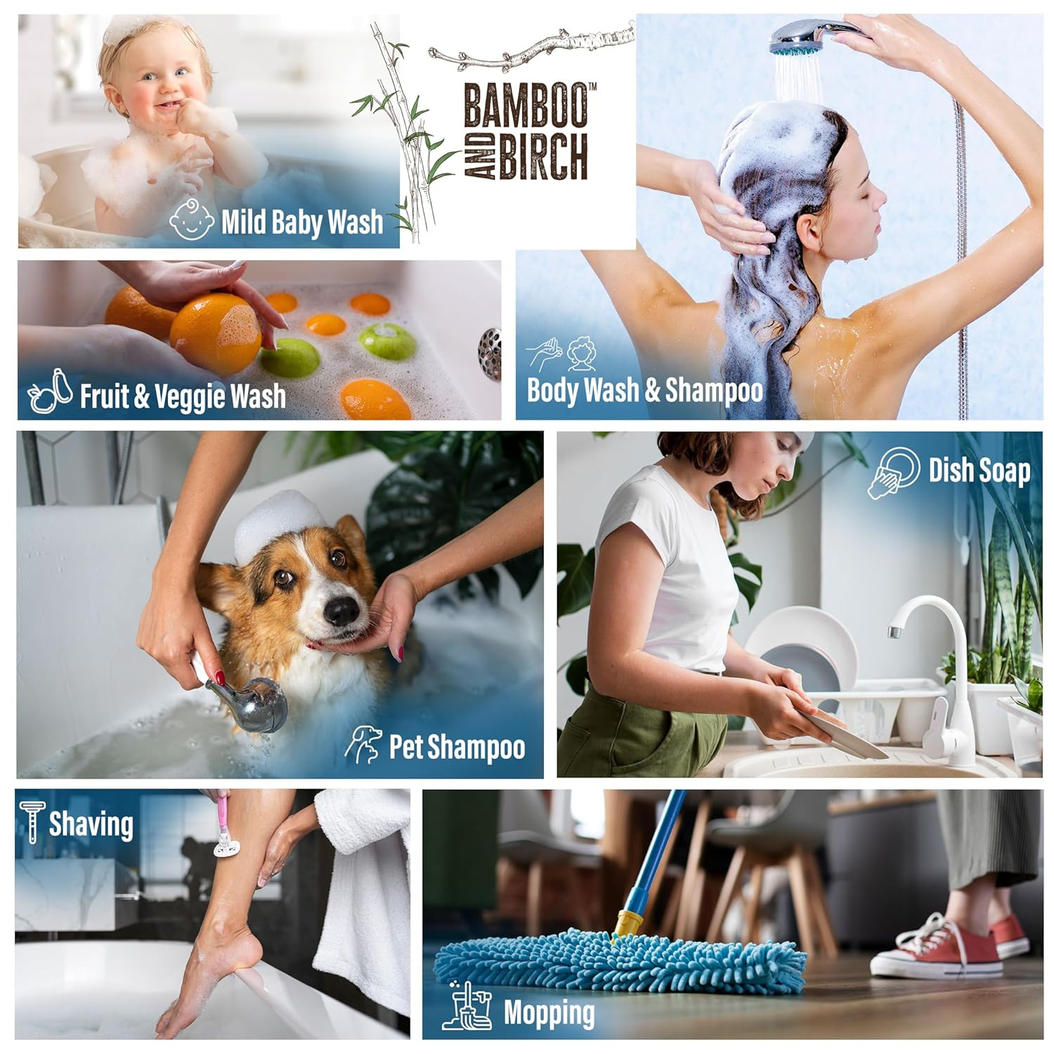 Pure Castile Soap Liquid Organic, Certified Palm 64 Fl Oz (Pack of 1) Unscented