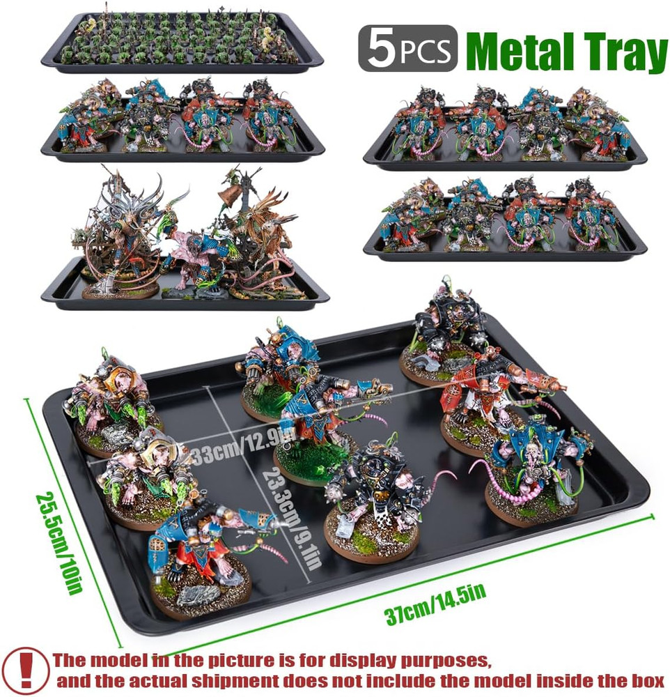 Stackable Miniature Storage Case for Warhammer 40K - Large Size