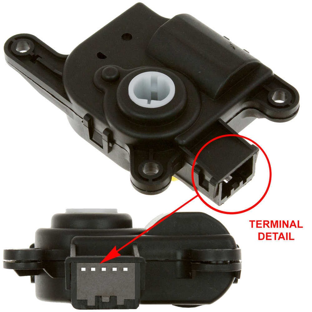 HVAC Mode Door Actuator Global 1711919