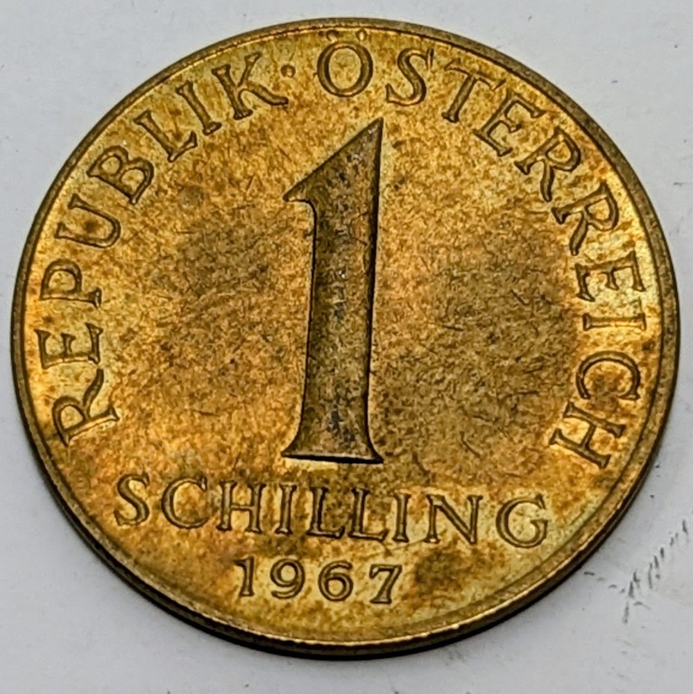 1967 1 Schilling Austria BU Condition