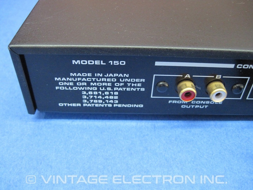 dbx 150 Type I Noise Reduction System - Audio Processor for Tape etc. (w/MANUAL)