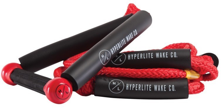 Hyperlite Bungee Surf Rope & Handle - 25ft. Red