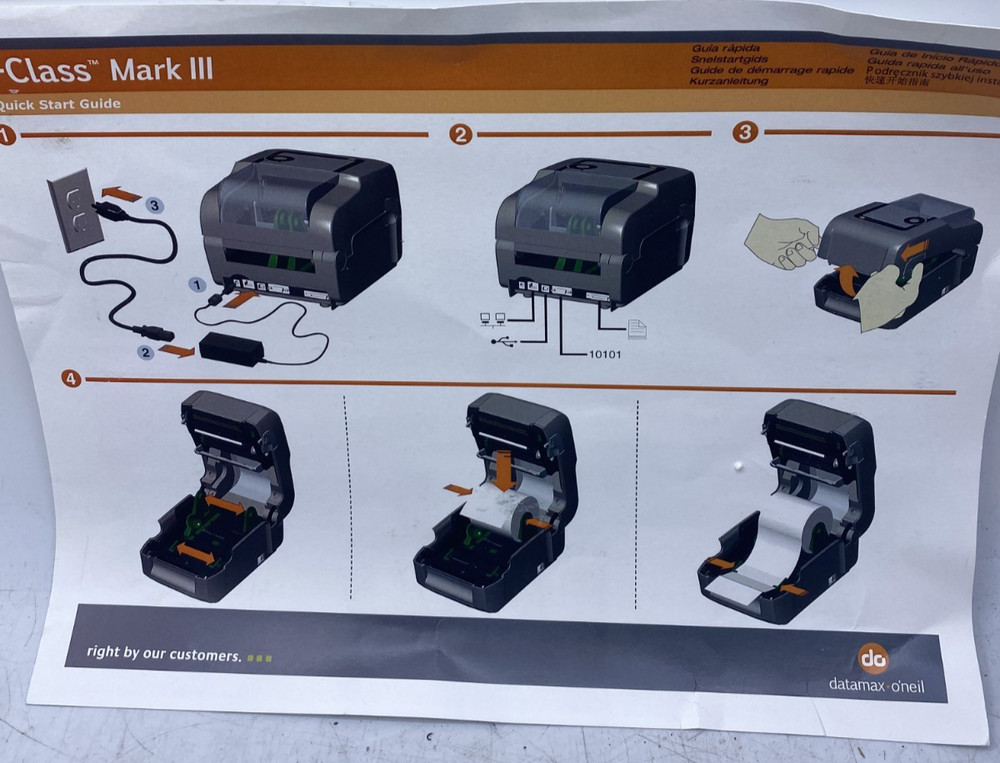 Datamax-O'neil Thermal Printer E-Class Mark III DMX-E-4204B/6WB-P, DMX-E-4204B