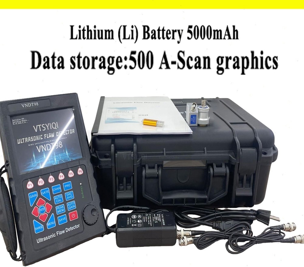 Ultrasonic Flaw Detection Machine with Peak Hold and Peak Memory B Scan Function