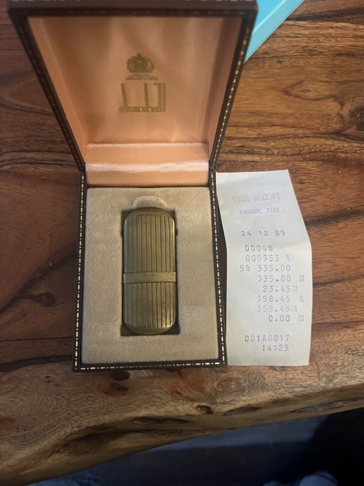 Unique Vintage Dunhill Lighter from 1985