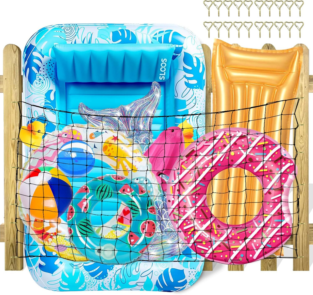 Extra Large Pool Toy Float Storage Net