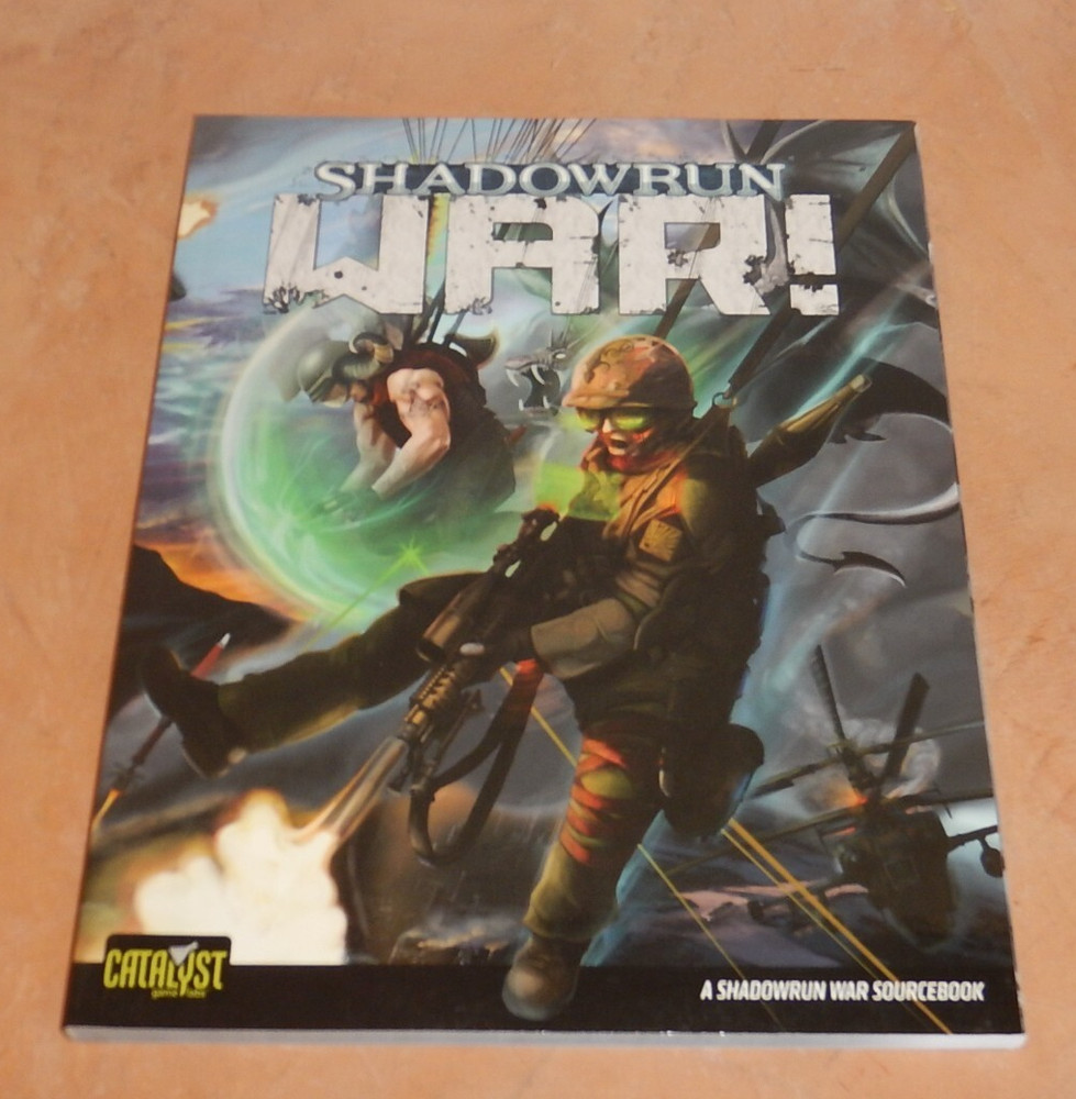 SHADOWRUN WAR! RPG SOURCEBOOK, NOS