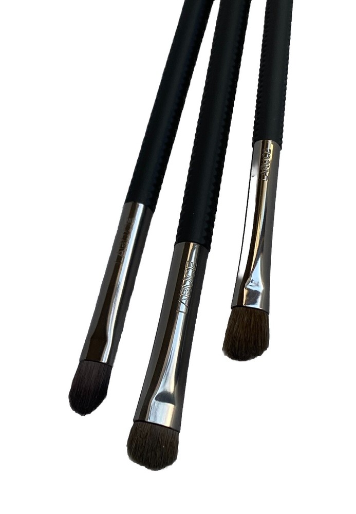 Laruce: 3-Piece Assorted Makeup Brush Set - Concealer/Angled Shading/Short Eye