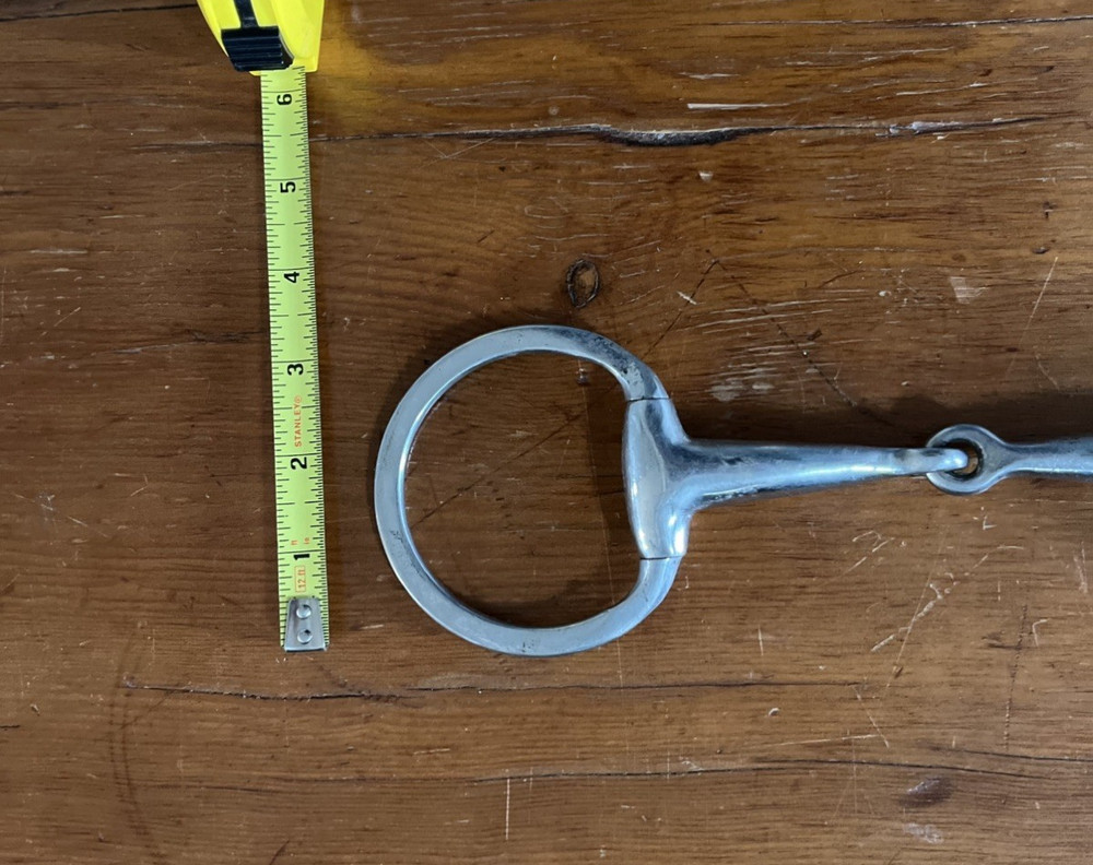 Horse Bit 5" Eggbutt medium weight
