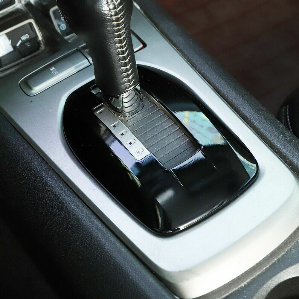 For 2010-15 Chevrolet Camaro Black Console Gear Shift Panel Decor Cover Trim Kit