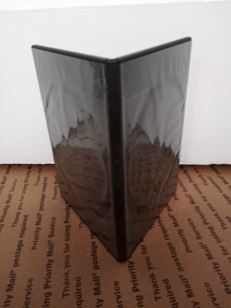 3 Empty DVD Cases - Replacement for Single or Double mixed new or used