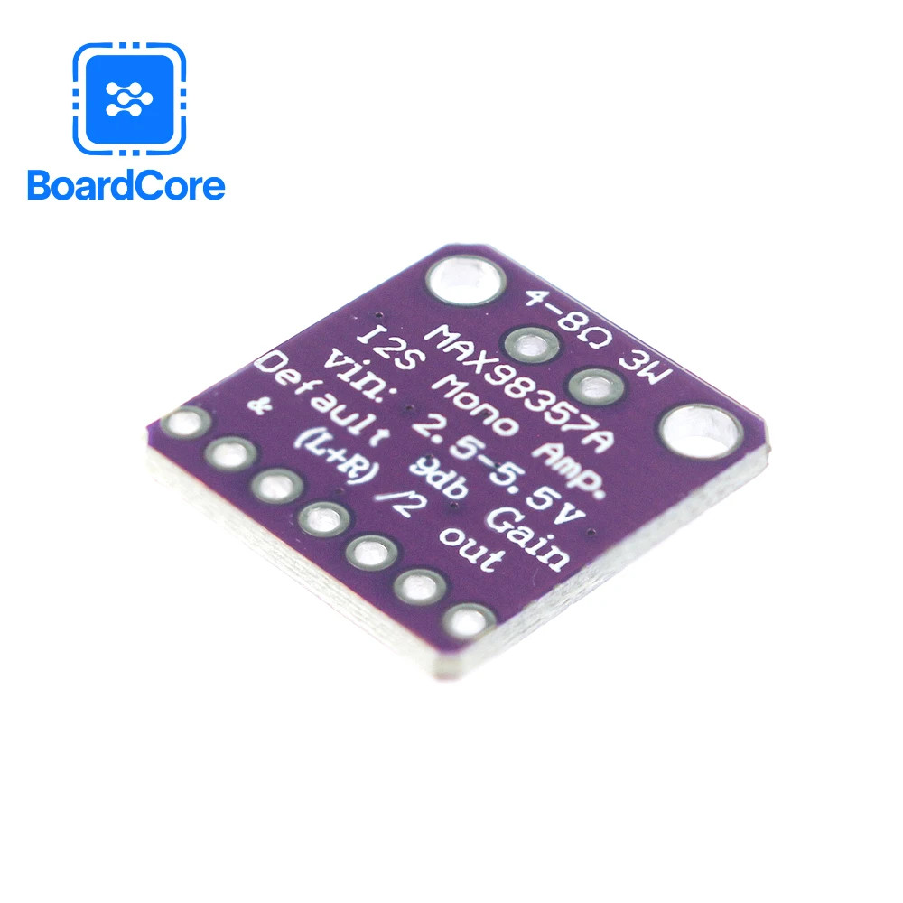 MAX98357A I2S 3W Class D Amplifier Breakout Interface I2S DAC Decoder Module