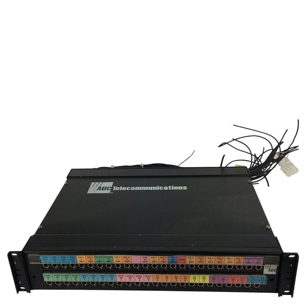 ADC PPA3-14MKIINO ProPatch Professional Audio Patch Bay, From Working System