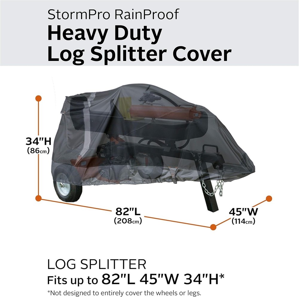 StormPro Log Splitter Cover - Protects Against Elements