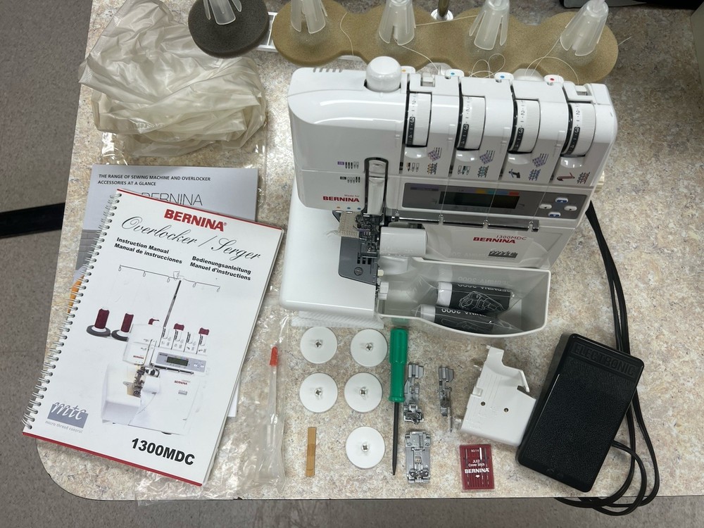 Bernina 1300MDC Overlocker Serger Machine